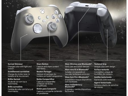 Microsoft Xbox Special Edition Wireless Controller, Lunar Shift For Discount