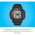 Garmin Instinct Crossover Solar Tactical Edition, Rugged Hybrid Smartwatch - Black Sale