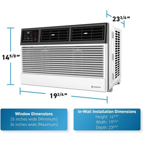 Friedrich CCW06B10B Chill Premier 6,000 BTU 115V Smart Wi-Fi Room Air Conditioner For Discount