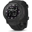 Garmin Instinct Crossover Solar Tactical Edition, Rugged Hybrid Smartwatch - Black Sale