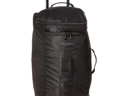 Samsonite Andante 2 22  Wheeled Rolling Duffel Bag, All Black (117224-5455) Online Hot Sale