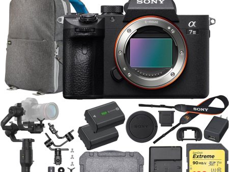 Sony a7 III Alpha Mirrorless 4K Camera + DJI Ronin-S 3-Axis Gimbal Essentials Kit Sale