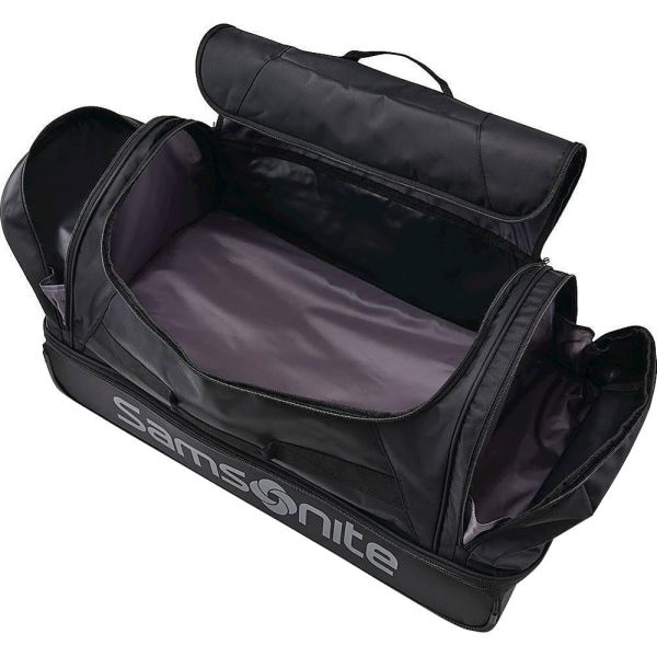 Samsonite Andante 2 28  Wheeled Rolling Duffel Bag, All Black (117225-5455) Hot on Sale