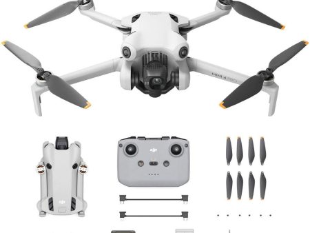 DJI Mini 4 Pro 4K HDR Folding Drone with RC-N2 Remote Kit CP.MA.00000731.01 For Cheap