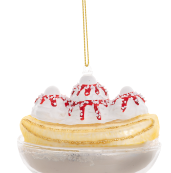 4  Banana Split Ornament Hot on Sale