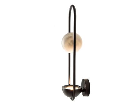 Luppiter A1 Alabaster Wall Sconce Hot on Sale