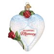 Glass  In Loving Memory  Heart Ornament Discount