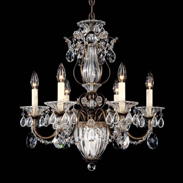 Bagatelle Bronze Chandelier by Schonbek | FLOOR MODEL Online Sale