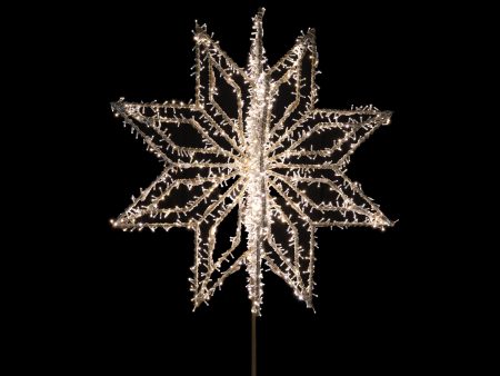 Snowflakes Tree Topper Fashion