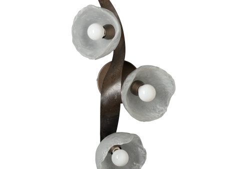 Mika 3-Light Sconce Semi-Flush Online Sale