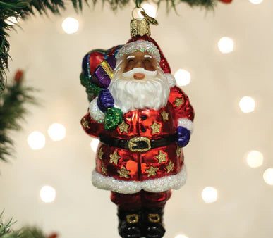 Jolly Santa Ornament Online now