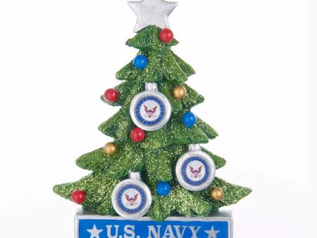 4.5  US Navy Tree Ornament (sold individually) For Cheap