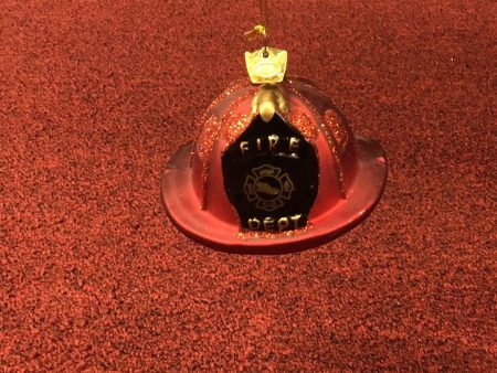 Fire Dept Hat Ornament Online now