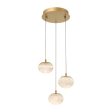 Calcolo 3 Light Chandelier Supply